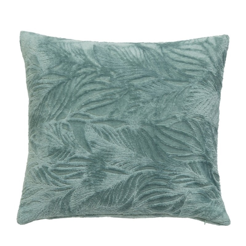 Coussin flanelle "Ryo" Bleu Clair, 40x41 cm