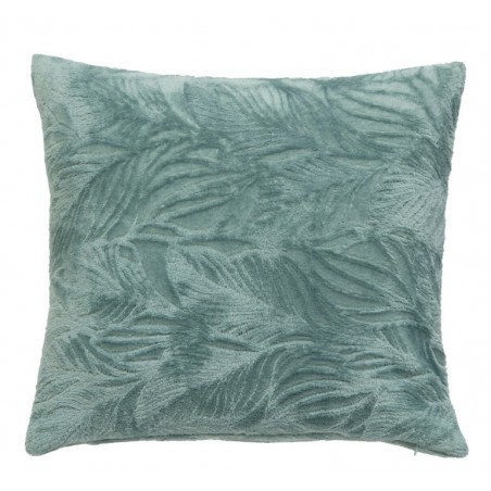 Coussin flanelle "Ryo" Bleu Clair, 40x41 cm