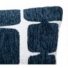 Housse de coussin "Jeni", chenille Bleu égéen, 50x30 cm