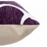 Housse de coussin "Jeni", chenille Violet, 50x30 cm