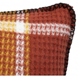 Coussin "Owen" Motif tartan, 45x45 cm