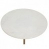 Table d'appoint "Ilian" Marbre blanc, D.35 cm