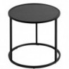 Lot de 3 tables d'appoint "Noan" Noir, L.54/45/35 cm