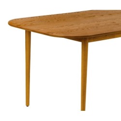 Table à manger "Kisco" Bois, 180x90 cm