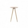 Table de bar ronde scandinave bois L60 cm