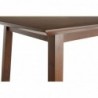 Table de bar noyer L130 cm RUSSELL