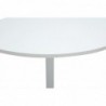 Table à manger design blanc ronde D90 cm