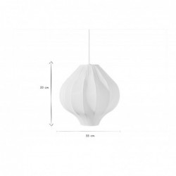 Suspension en tulle blanc L33 cm SHELL