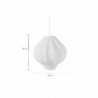 Suspension en tulle blanc L33 cm SHELL