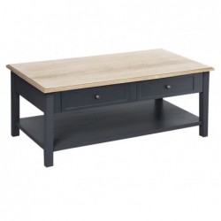 Table basse "Damian" Gris ardoise, 109x45 cm