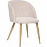 Fauteuil "Celeste" Velours côtelé, Beige