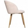 Fauteuil "Celeste" Velours côtelé, Beige