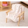 Plaid flanelle enfant "Amour" Beige, 75x100 cm