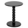 Table à café Chamlo - Noir,D.38 cm