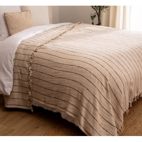 Dessus de lit "Luisa" Beige, 240x260 cm