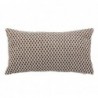 Coussin jacquard "Zaika" Beige Lin, 30x50 cm