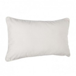 Coussin "Lilou" Blanc ivoire, 30x50 cm