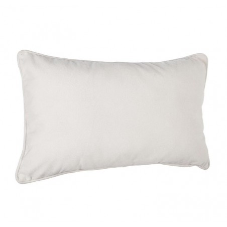 Coussin "Lilou" Blanc ivoire, 30x50 cm