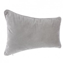 Coussin "Lilou" Gris souris, 30x50 cm