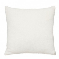 Coussin "Kodi" Blanc ivoire, 45x45 cm