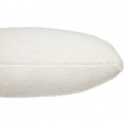 Coussin "Kodi" Blanc ivoire, 45x45 cm