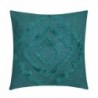 Coussin "Inca" Bleu canard, 40x40 cm