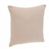 Coussin déhoussable, coton,Beige, 38x38 cm