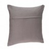 Coussin déhoussable, coton,Gris, 38x38 cm