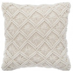 Coussin "Eté Indien" Beige, 40x40 cm