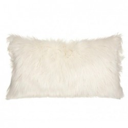 Coussin rectangulaire "Oslo" Blanc ivoire, 35x75 cm