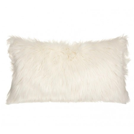 Coussin rectangulaire "Oslo" Blanc ivoire, 35x75 cm