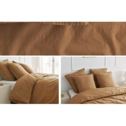 Parure de lit adulte en Percale de coton HERA avec une housse de couette, taies d'oreiller