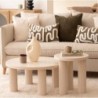 Table basse "Tella" Beige, D.70 cm