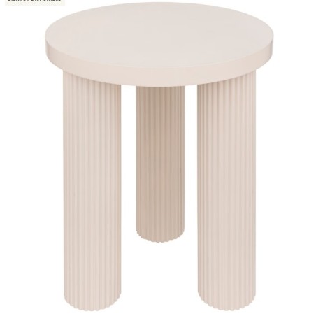 Table à café "Tella" Beige, D.40 cm