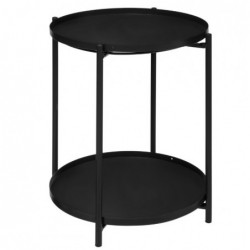 Table d'appoint "Meeko"
Noir, D.45 cm