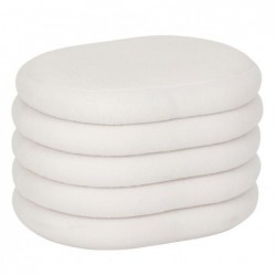 Pouf coffre bouclette "Guilia"
Blanc, 59x45 cm