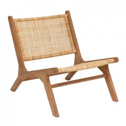 Fauteuil "Timor"
Teck, rotin