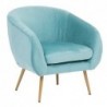 Fauteuil "Solaro"
Velours, Vert jade