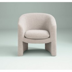 Fauteuil "Kunjo"
Bouclette, Blanc