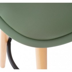 Chaise de bar "Maxon" Vert kaki