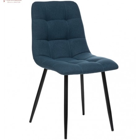 Chaise "Sirac" Bleu canard