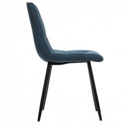 Chaise "Sirac" Bleu canard