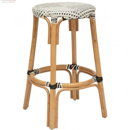 Tabouret de bar "Trecia"
Rotin, blanc